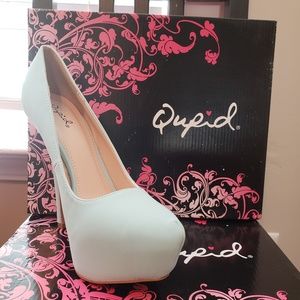 Blue Stilletto Heels